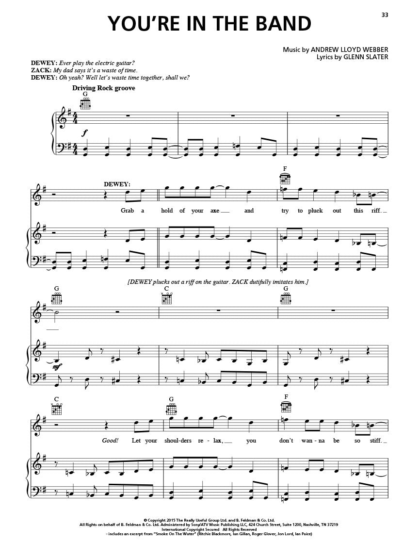 Lloyd Webber: School of Rock