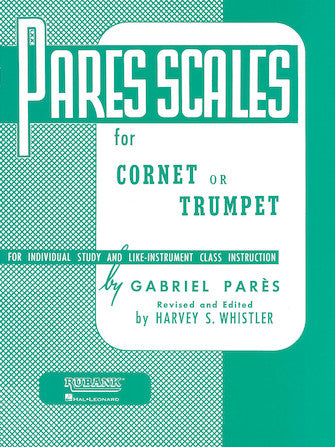 Pares Scales for Trumpet or Cornet