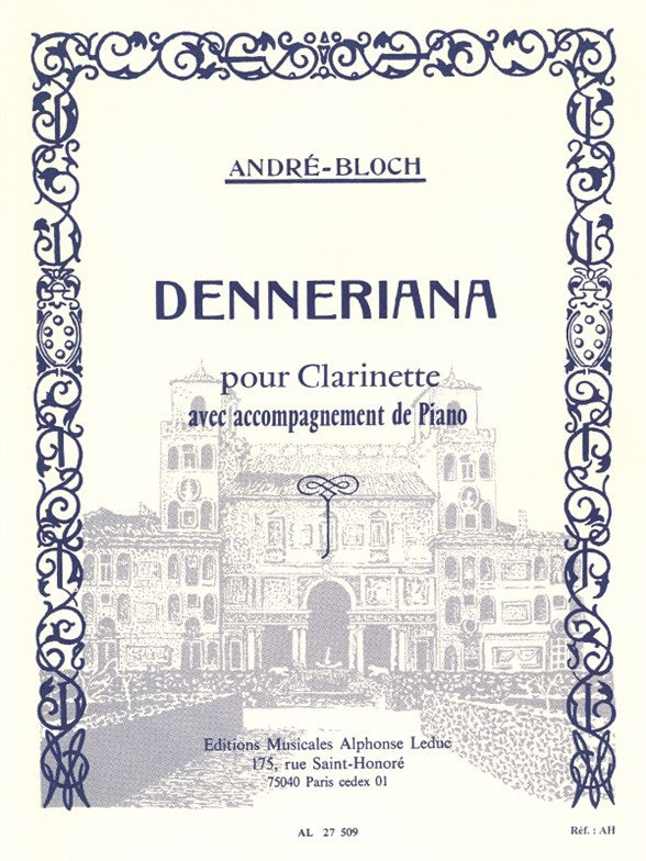 A. Bloch: Denneriana
