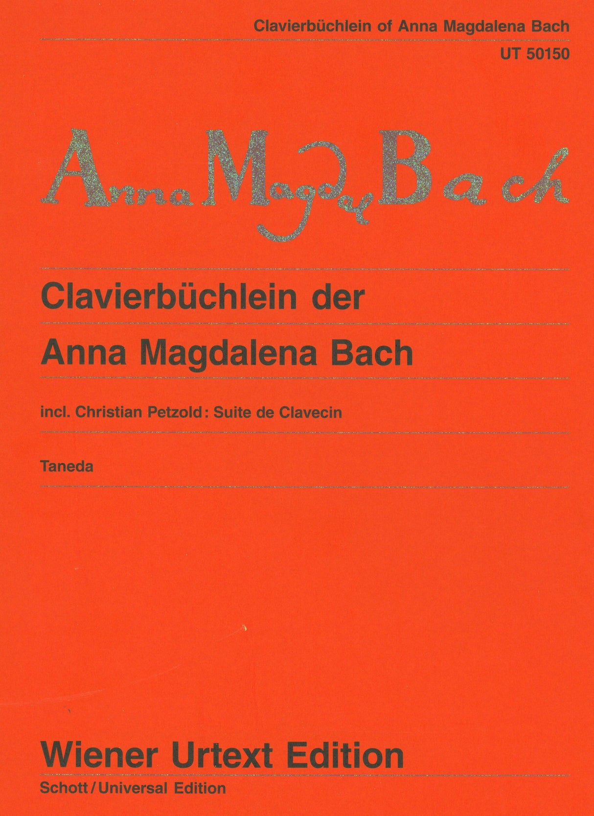 Bach: Notebook for Anna Magdalena Bach
