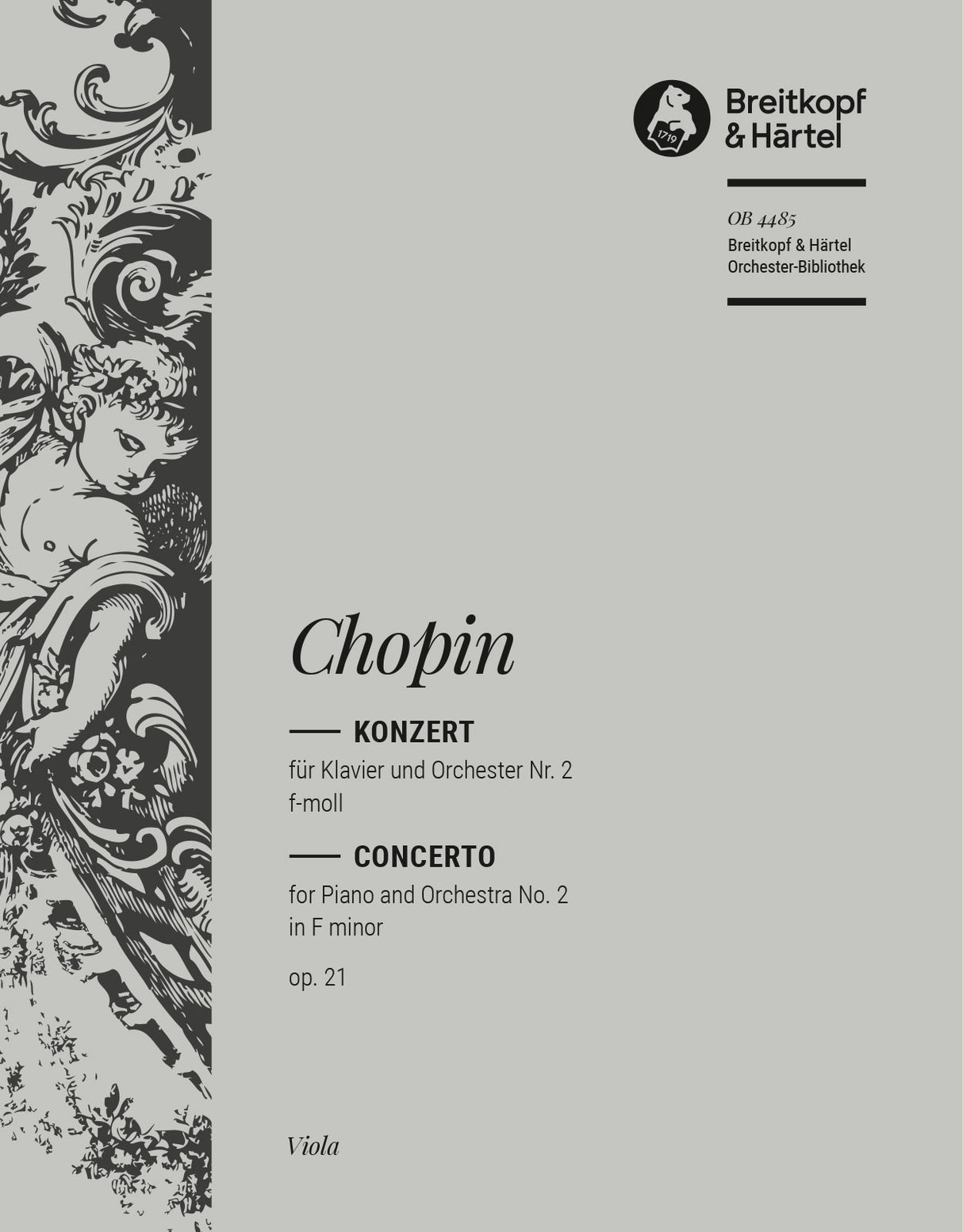 Chopin: Piano Concerto No. 2 in F Minor, Op. 21