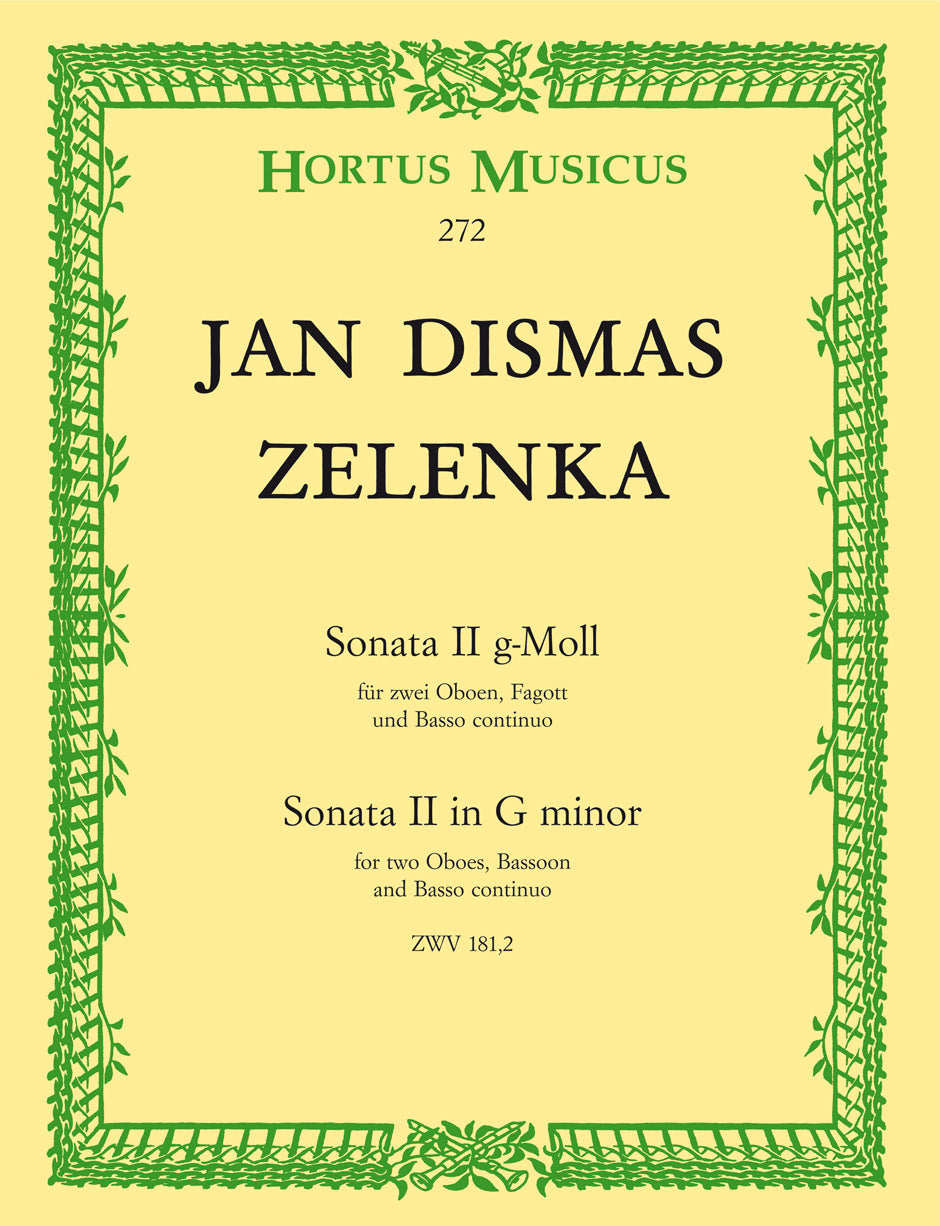 Zelenka: Sonata No. 2 in G Minor, ZWV 181, No. 2