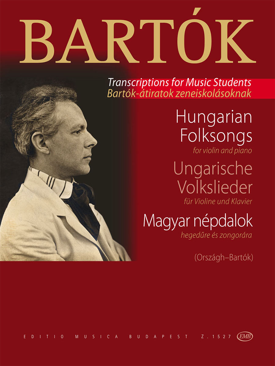 Bartók: Hungarian Folksongs (trans. Országh)