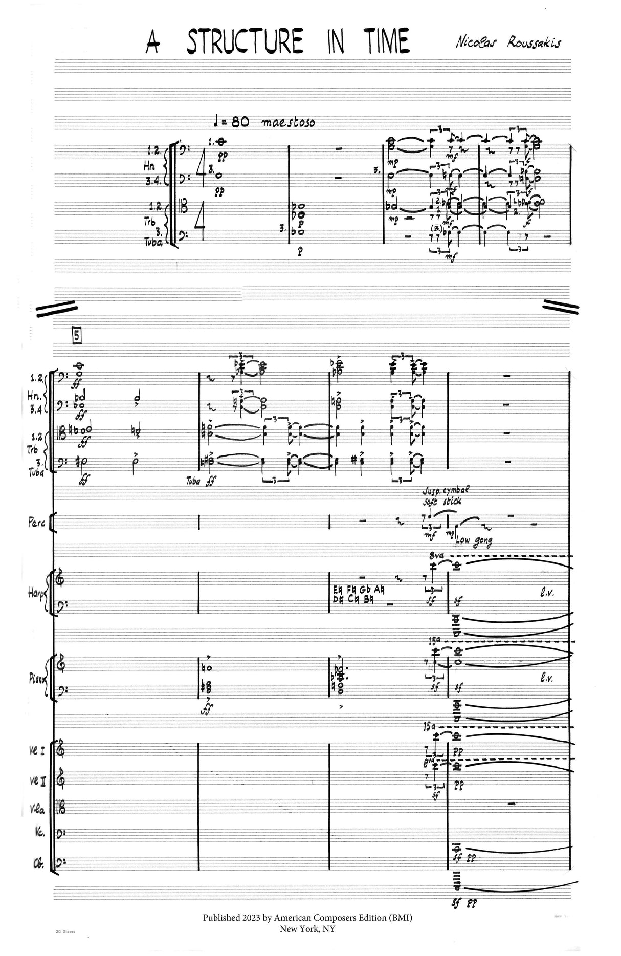 Roussakis: A Structure in Time