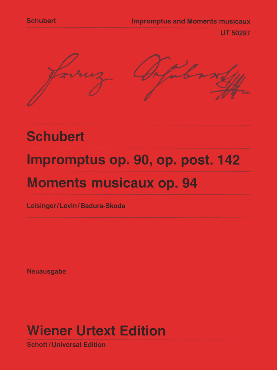 Schubert: Impromptus, Moments musicaux