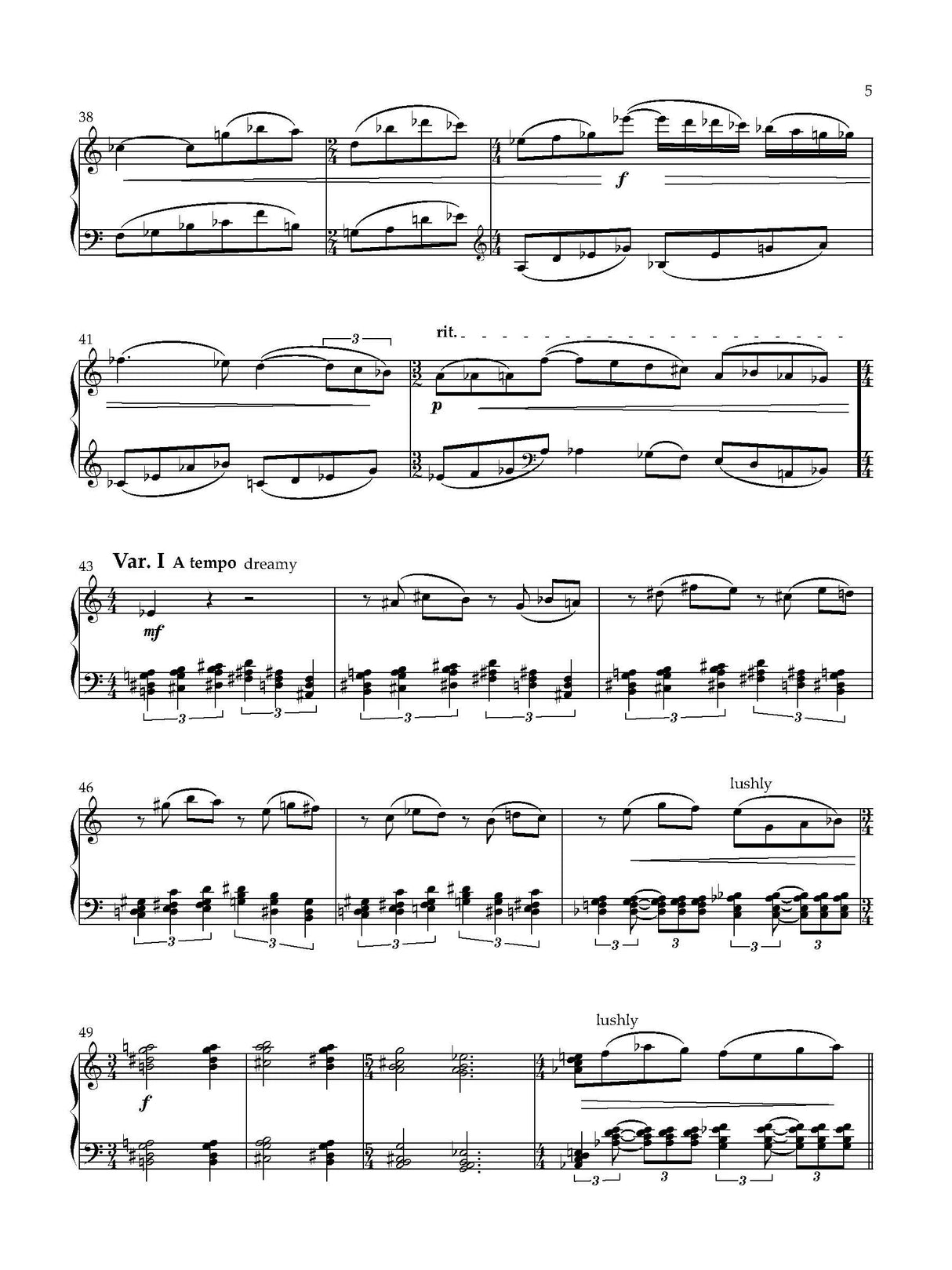 D. Richardson: Piano Variations - Book 4