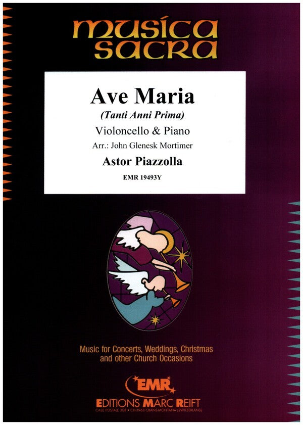 Piazzolla: Ave Maria (arr. for cello & piano)