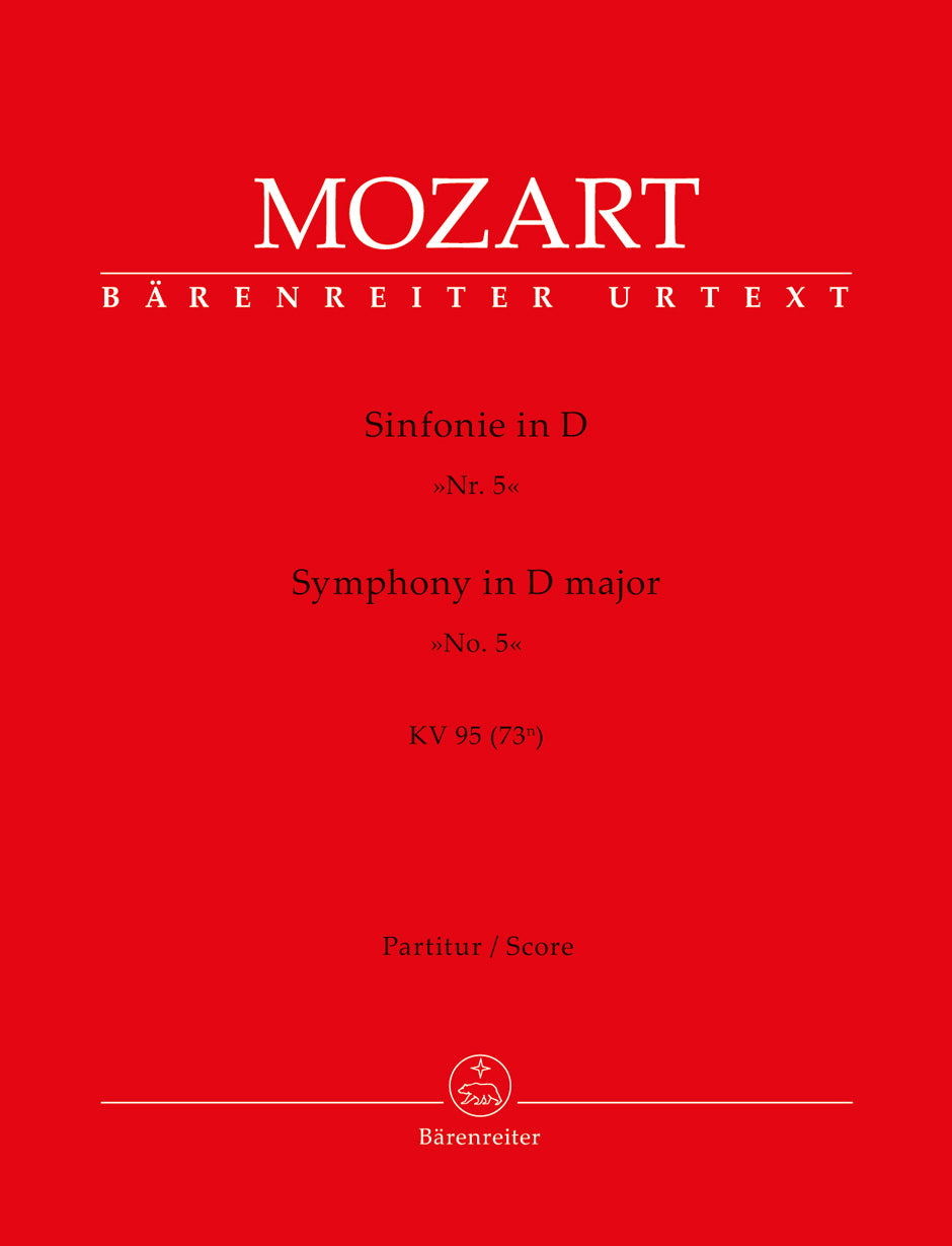 Mozart: Symphony No. 45 in D Major, K. 95 (73n)