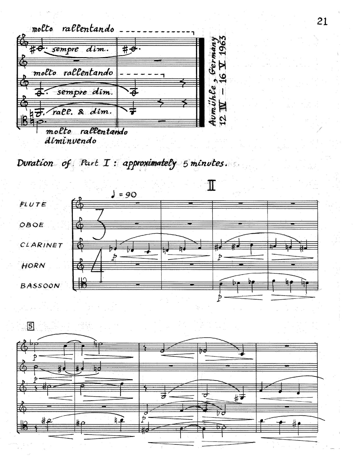 Roussakis: Woodwind Quintet