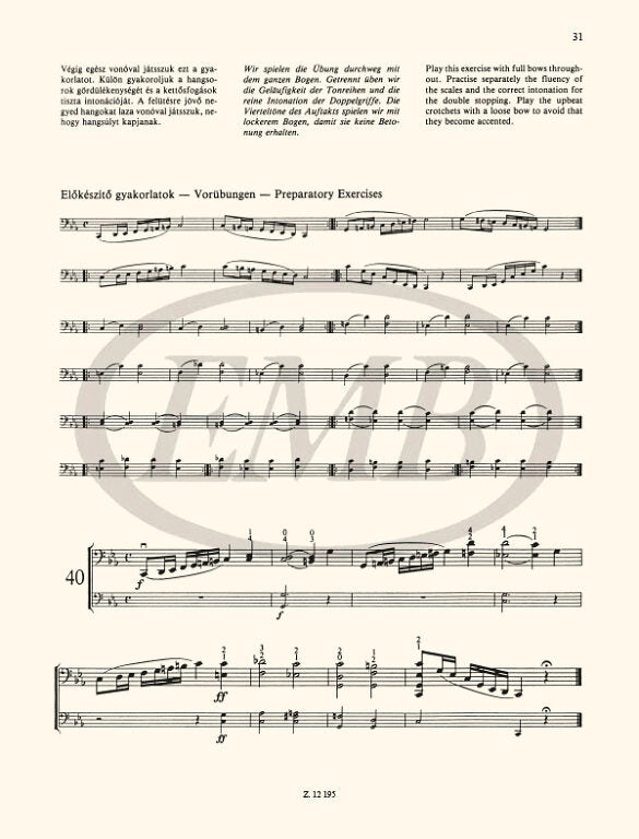 Lee: 40 Easy Cello Studies, Op. 70