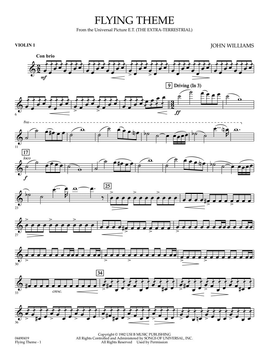 Williams: Flying Theme (from E.T.)
