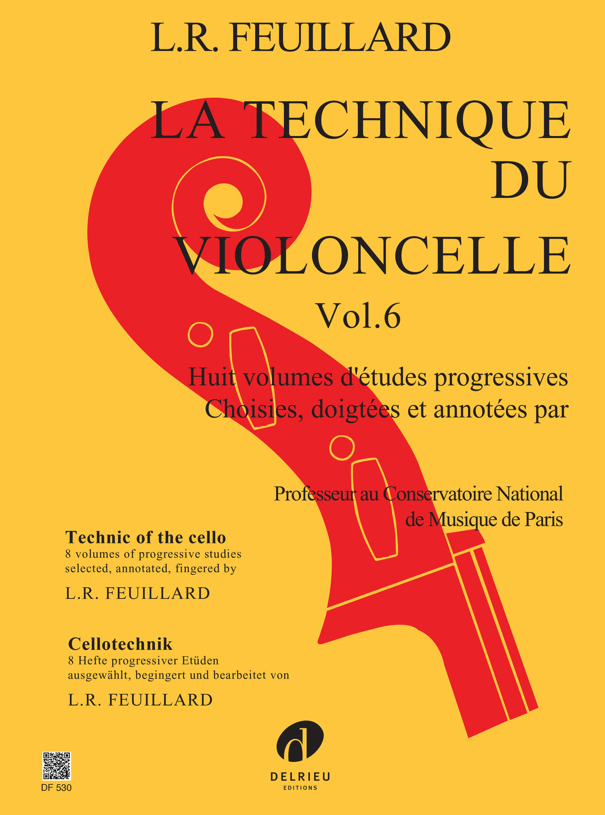Technique of the Cello - Volume 6