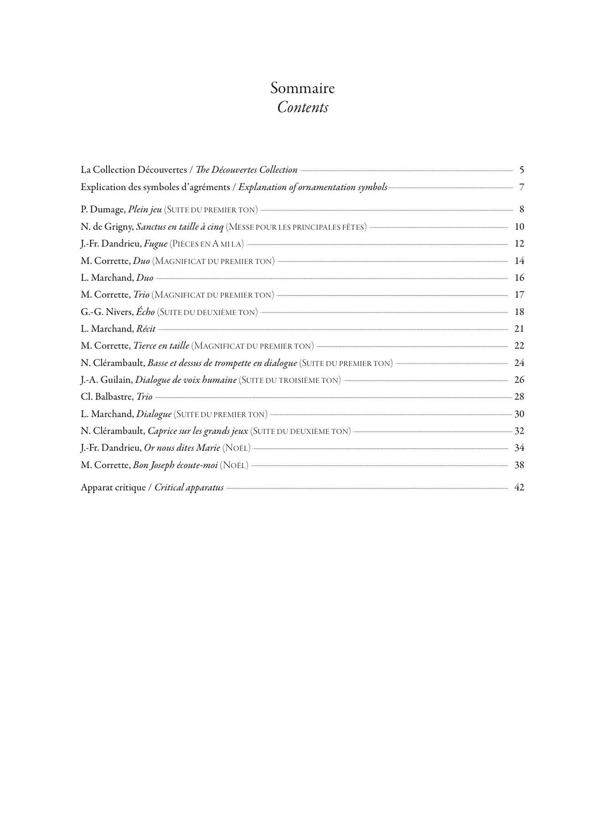 Anthology of French Baroque Music - Organ - Volume 3
