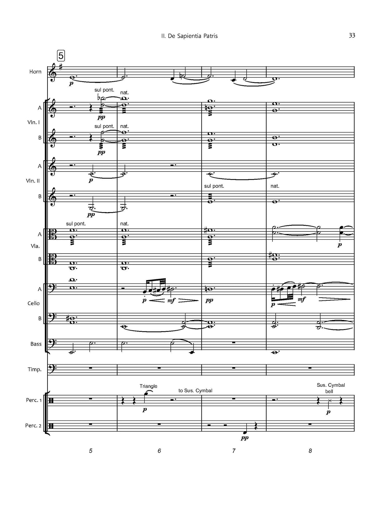 Moore: Music for Horn, Percussion and Strings