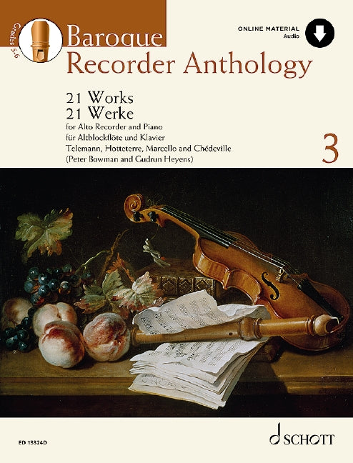 Baroque Recorder Anthology - Volume 3
