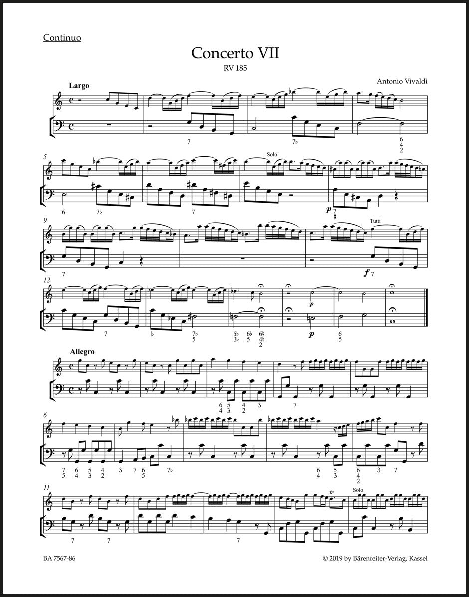 Vivaldi: La Stravaganza, Op. 4 - Volume 2 (Nos. 7-12)