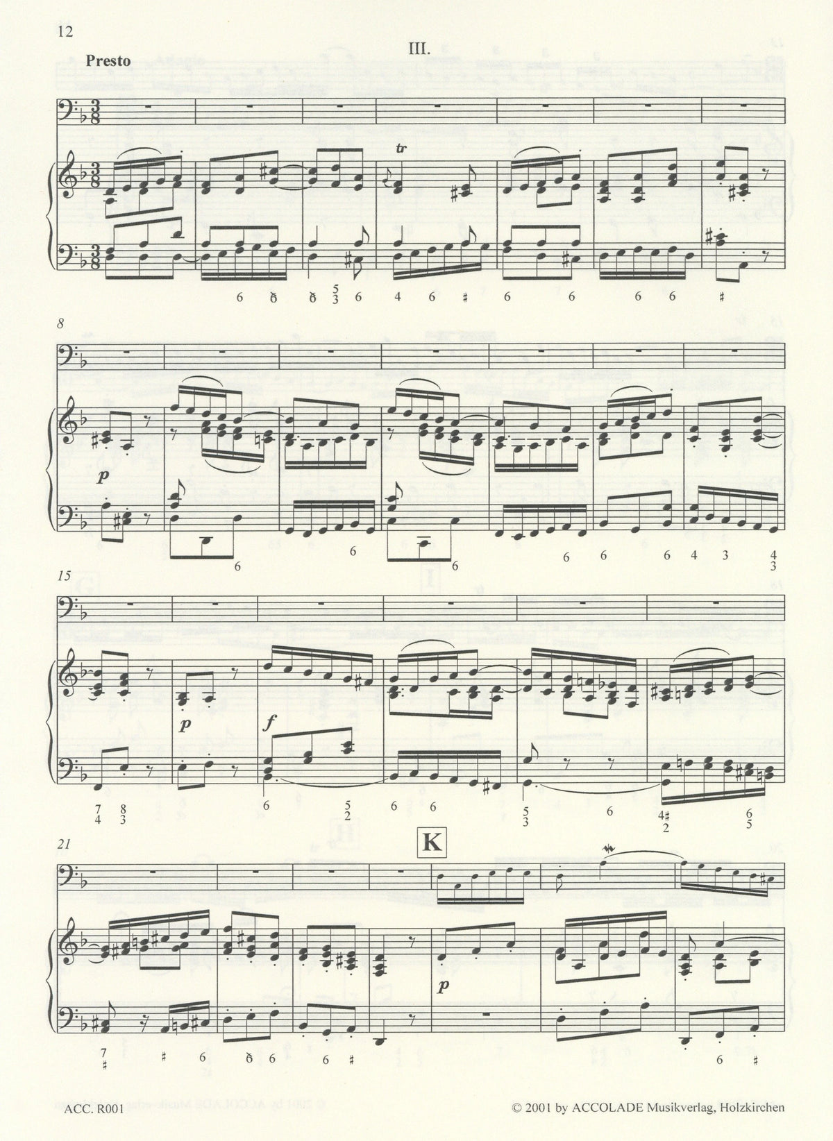 Bach: Concerto in D Minor, BWV 1056 (arr. for bassoon)