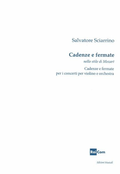 Sciarrino: Cadenzas & Fermatas