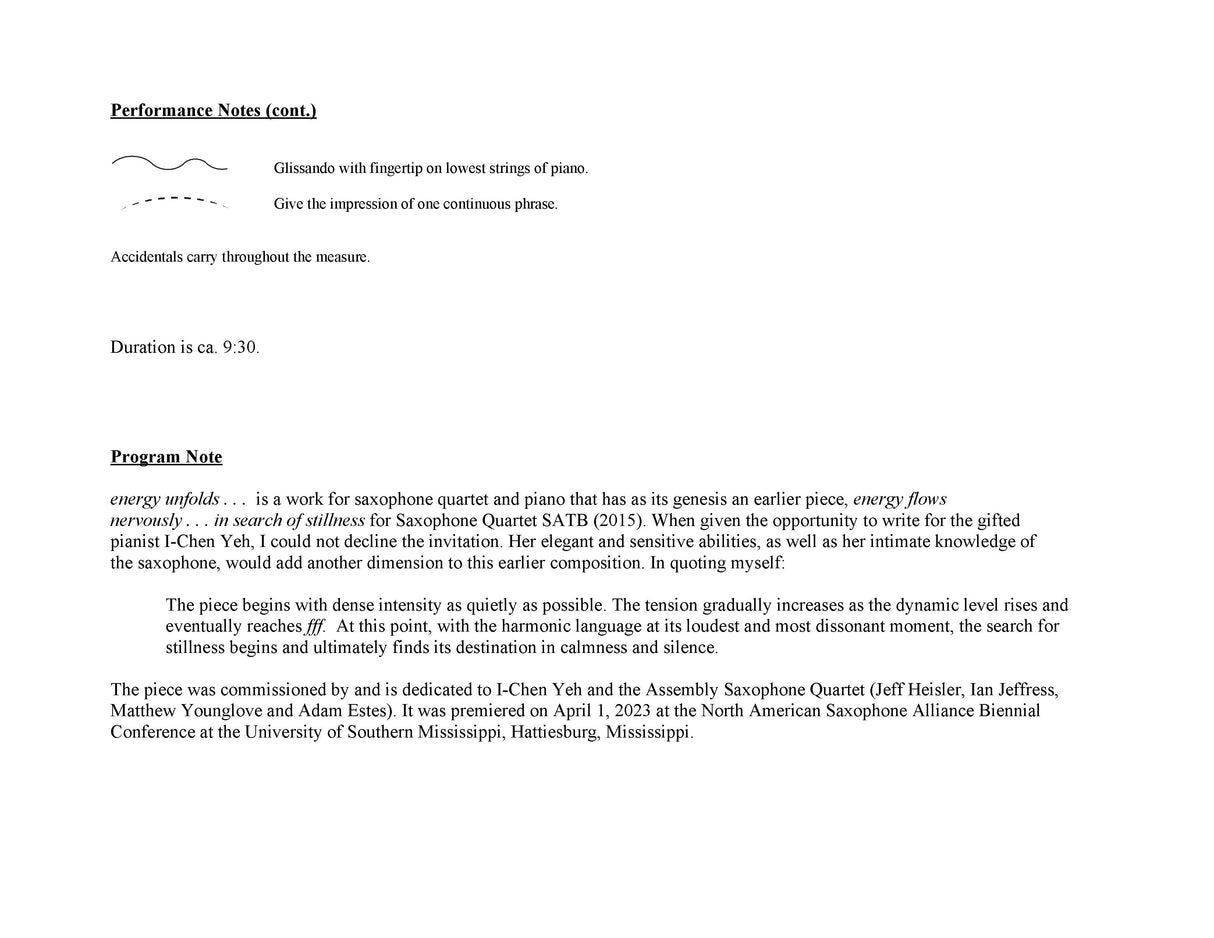 Shrude: energy unfolds...