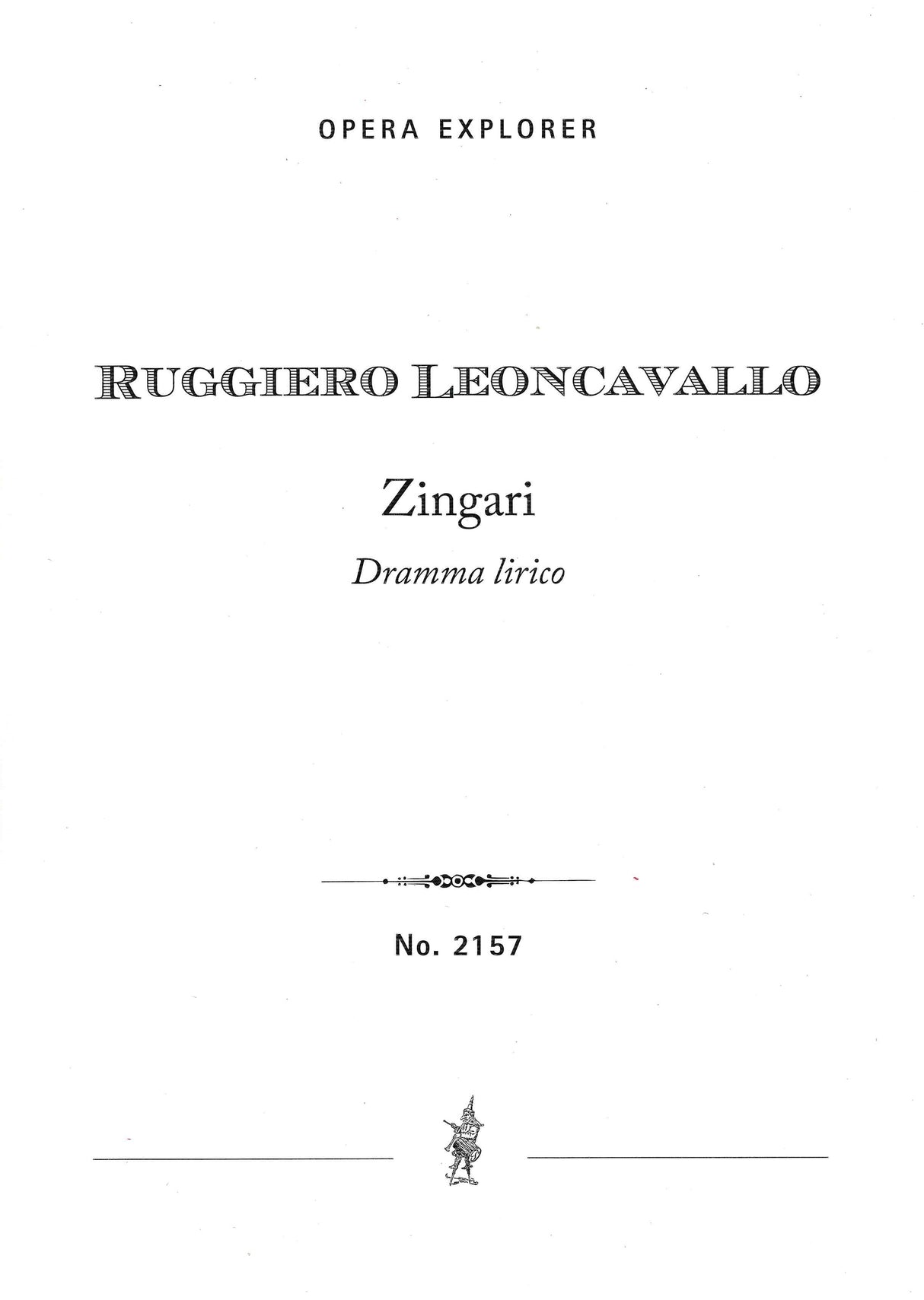 Leoncavallo: Zingari