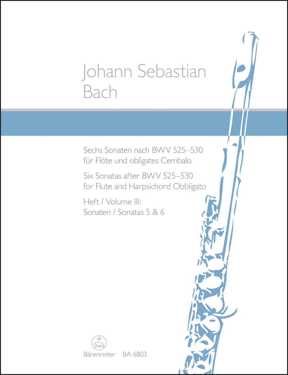 Bach: Flute Sonatas after BWV 529-530