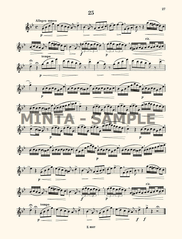Gariboldi,: 30 Easy and Progressive Studies for flute