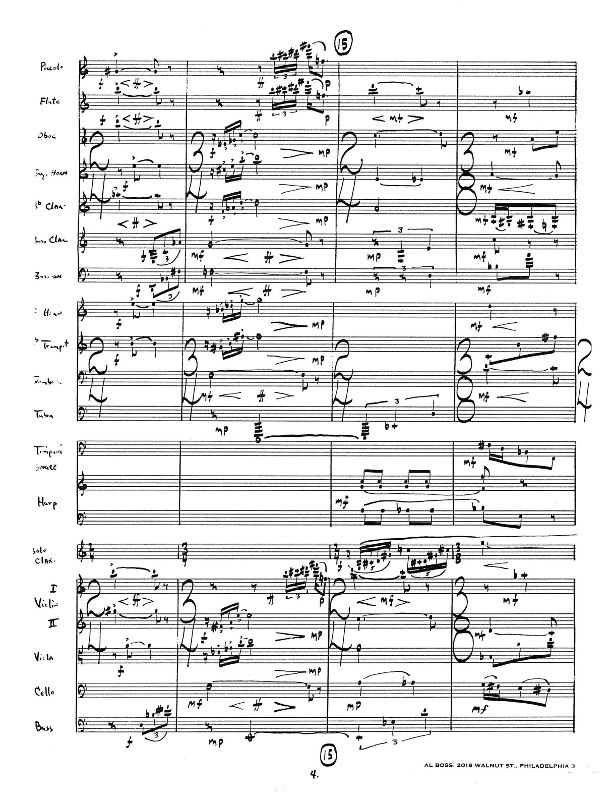 T.J. Anderson: Six Pieces for Clarinet and Chamber Orchestra