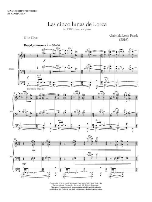 Frank: Las cinco lunas de Lorca