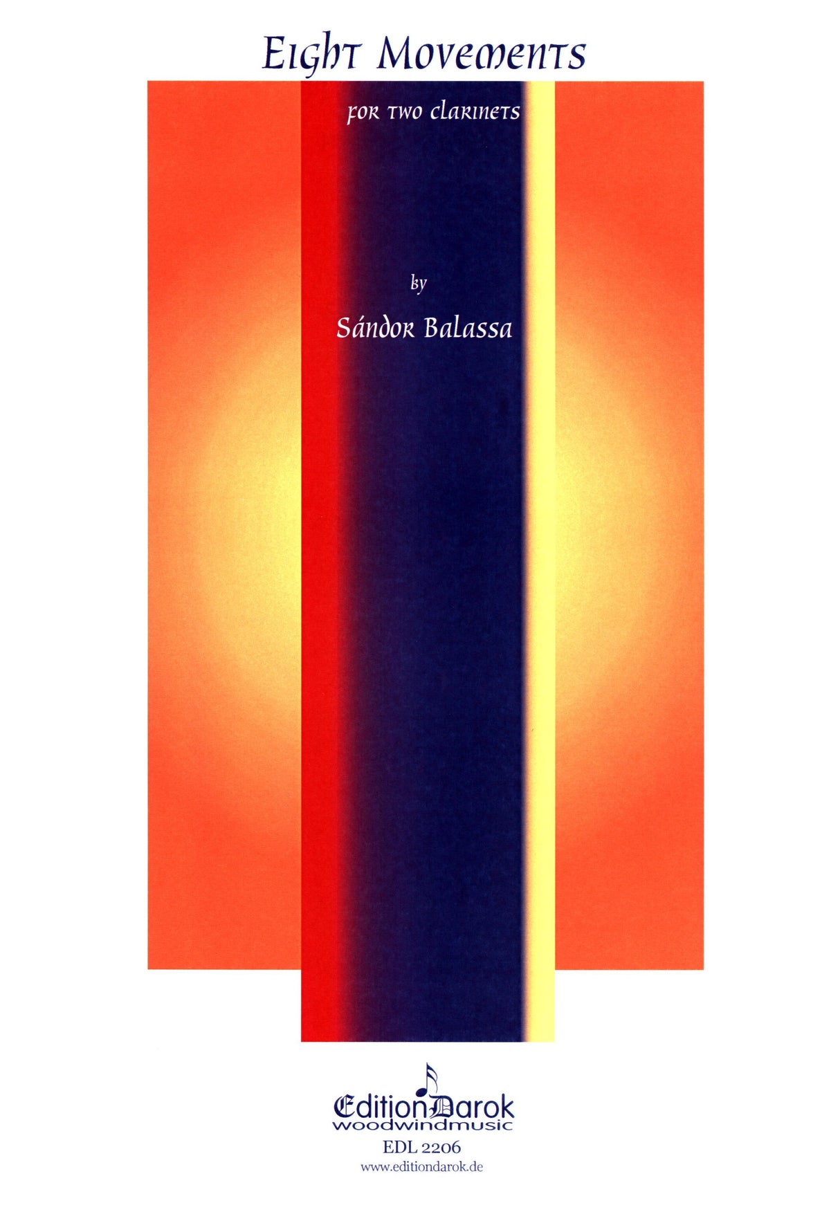 Balassa: 8 Movements for 2 Clarinets