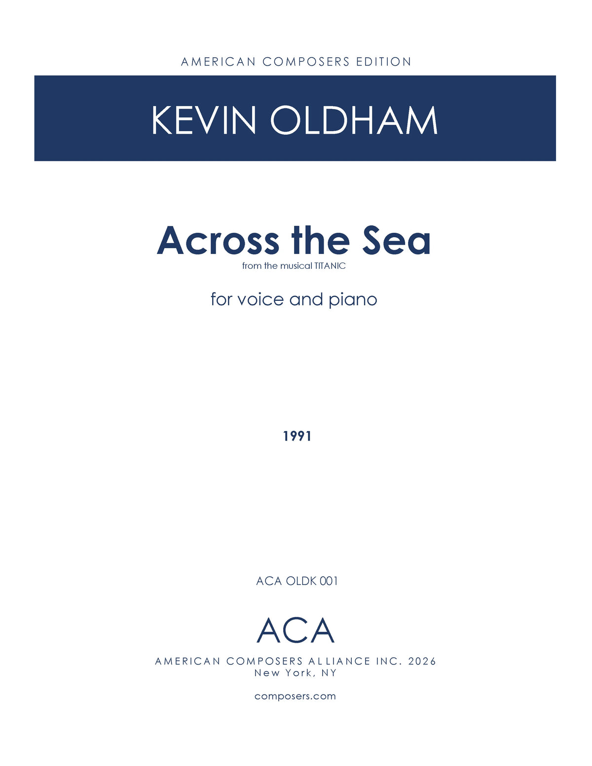 Oldham: Across the Sea