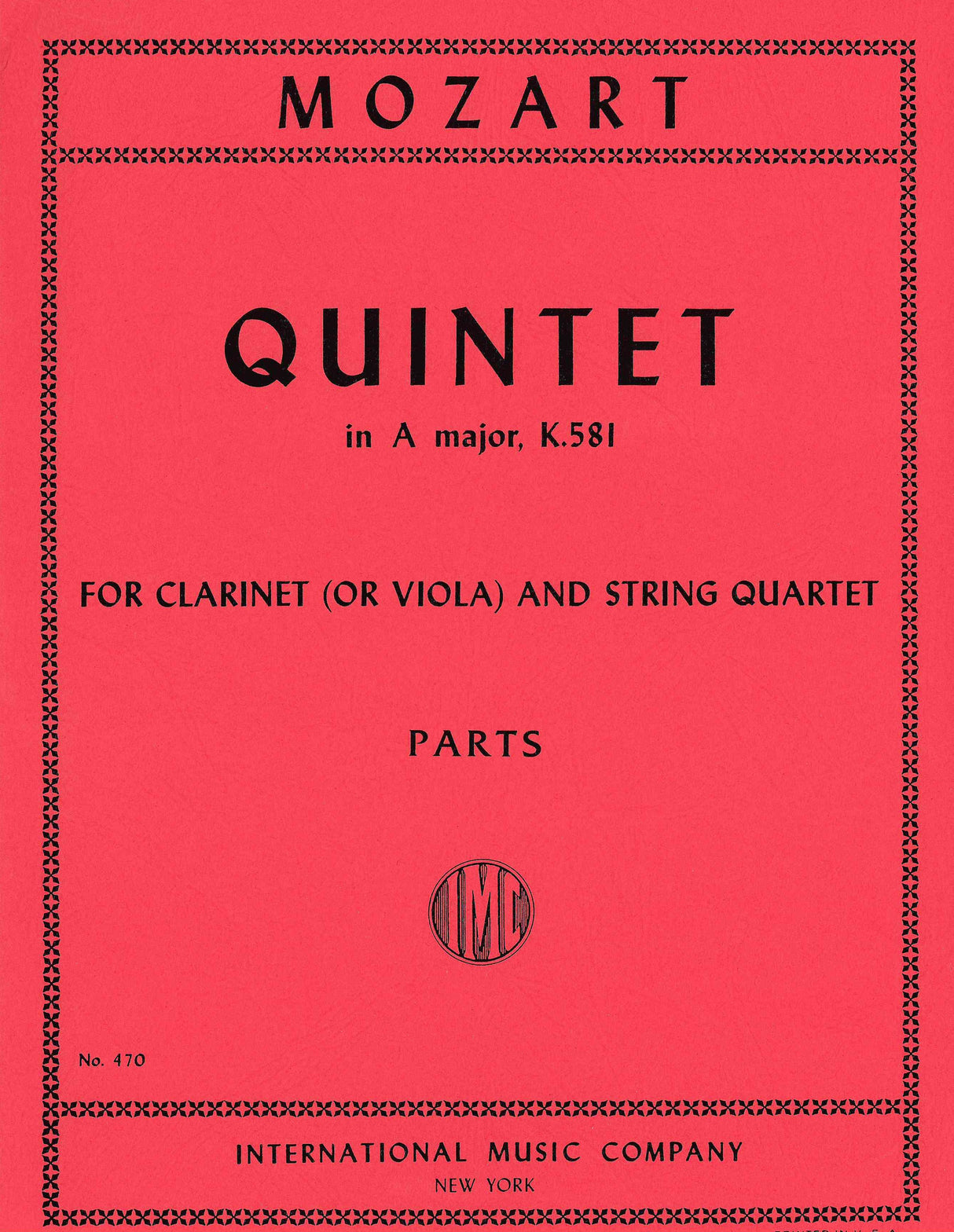 Mozart: Clarinet Quintet in A Major, K. 581