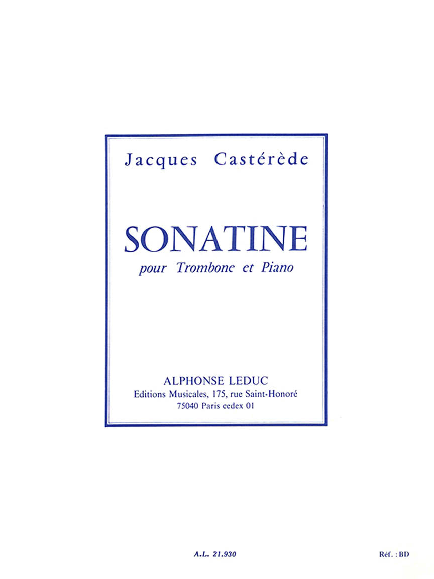 Castérède: Sonatine