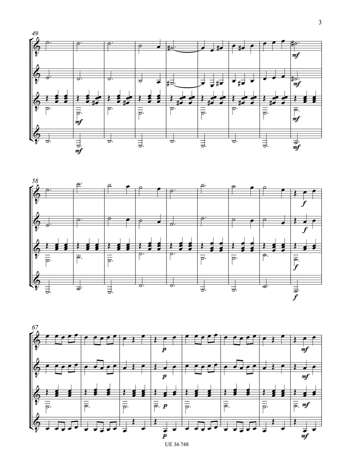 Shostakovich: Waltz No. 2 from Suite for Variety Orchestra (arr. for 4 guitars)