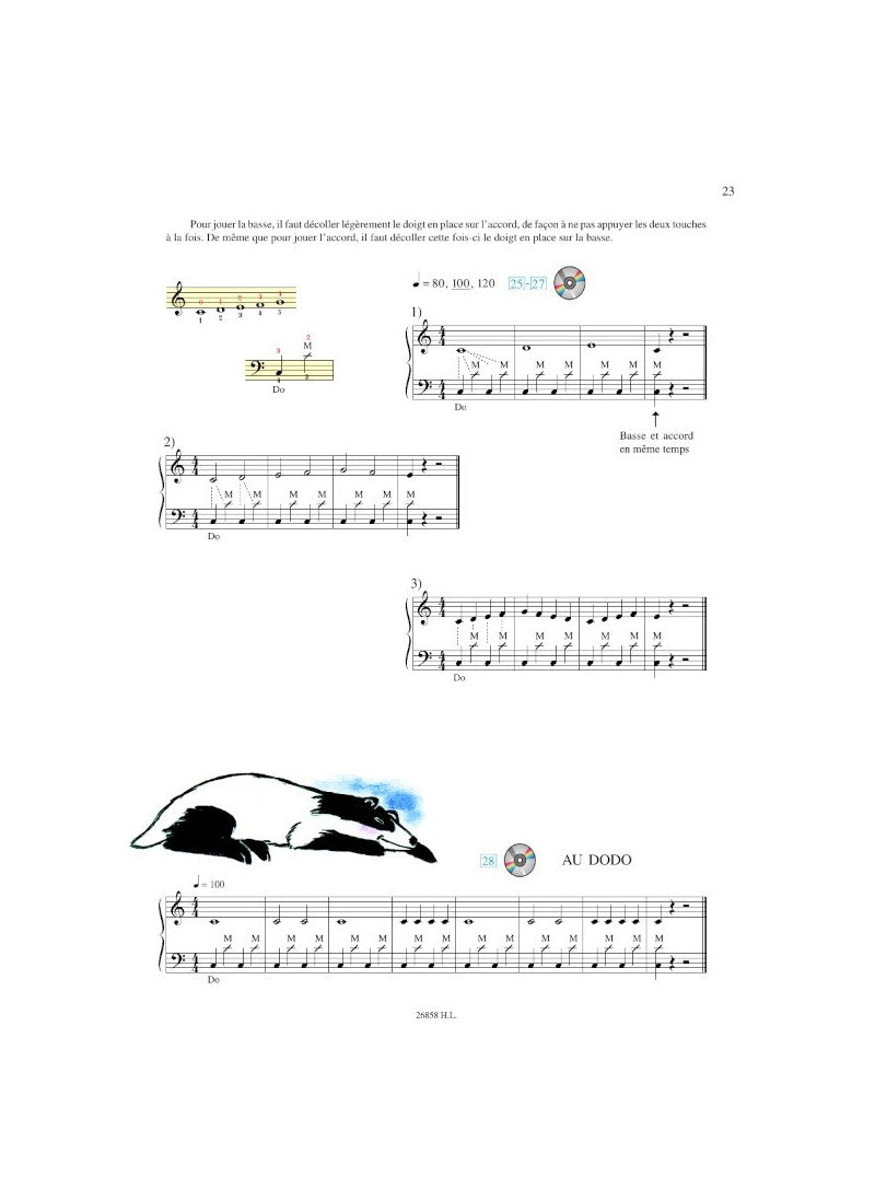 Maugain: Méthode d'accordéon - Volume 1 (Débutants)