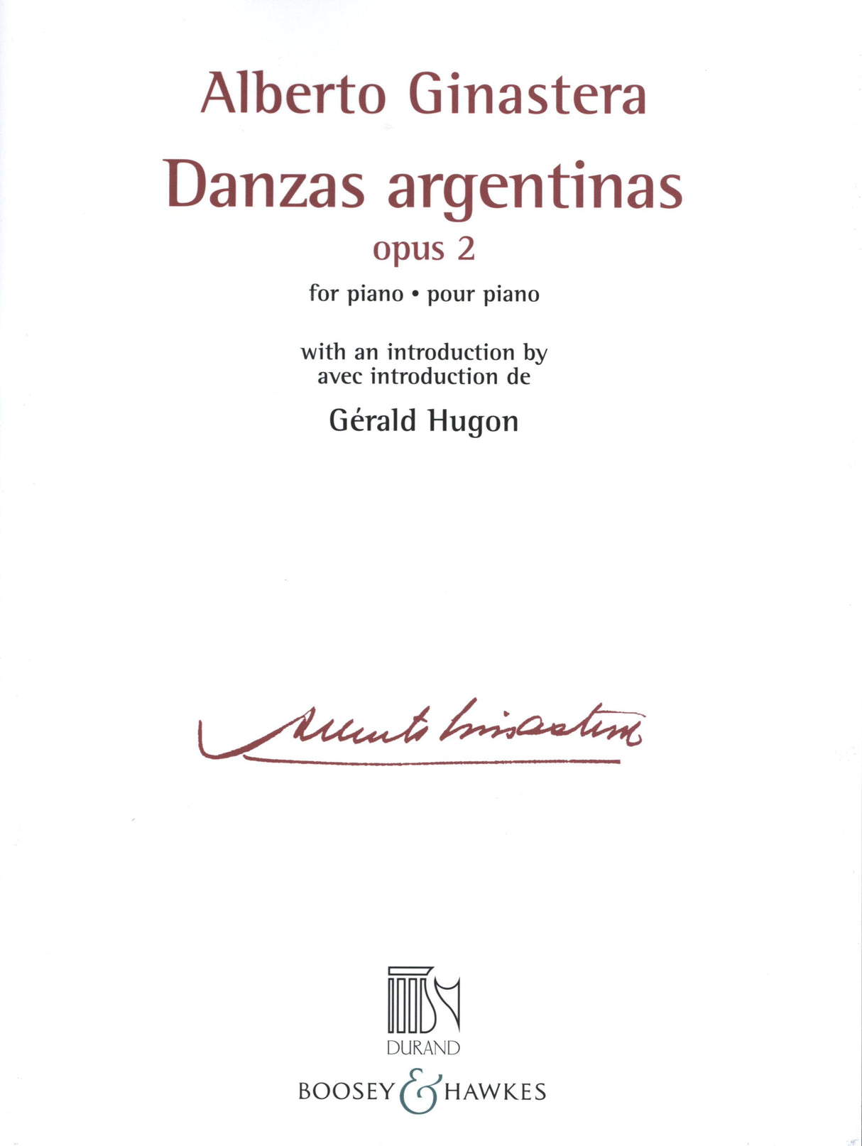Ginastera: Danzas Argentinas, Op. 2