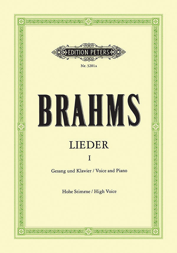 Brahms: Complete Songs (Lieder) - Volume 1