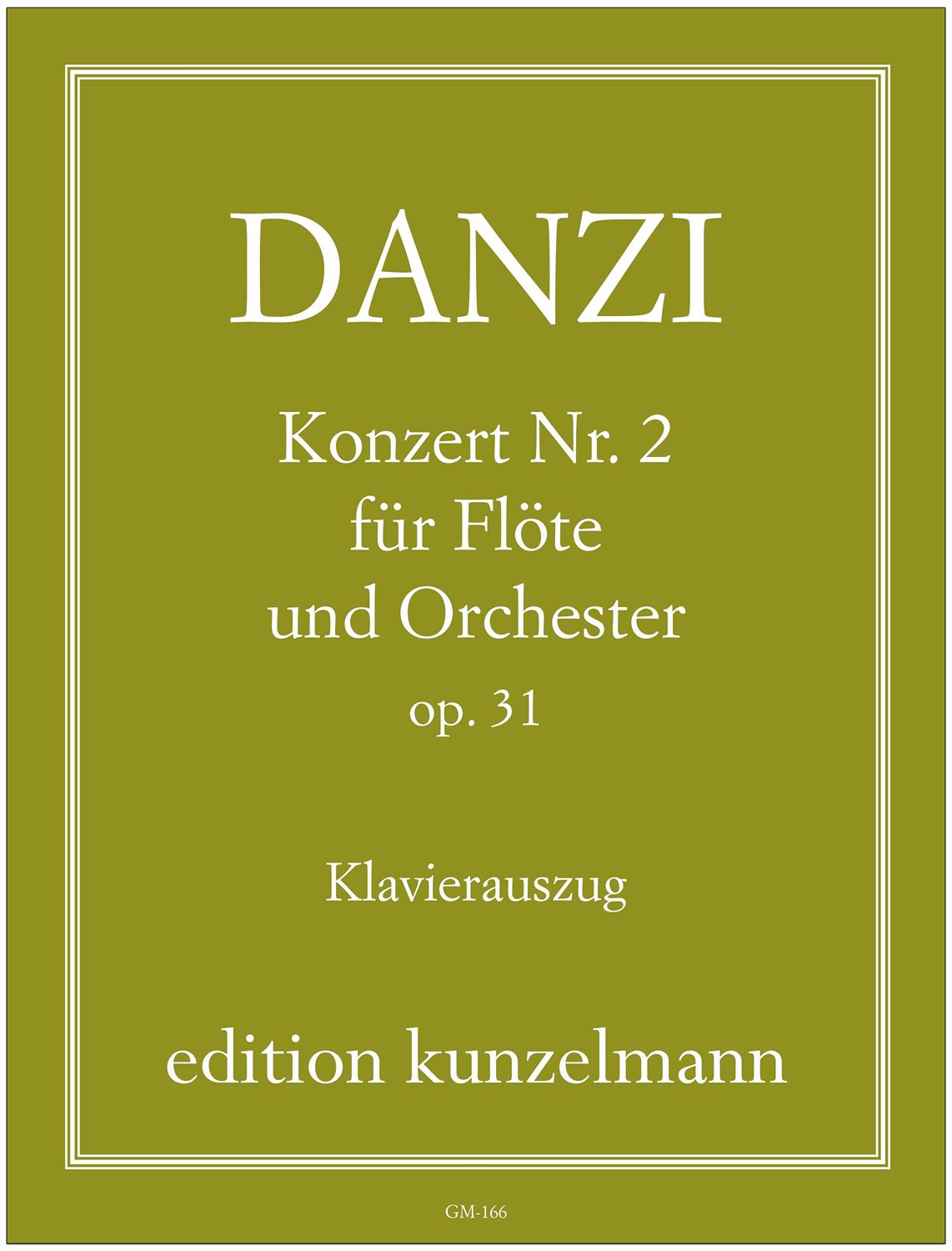 Danzi: Flute Concerto No. 2 in D Minor, Op. 31
