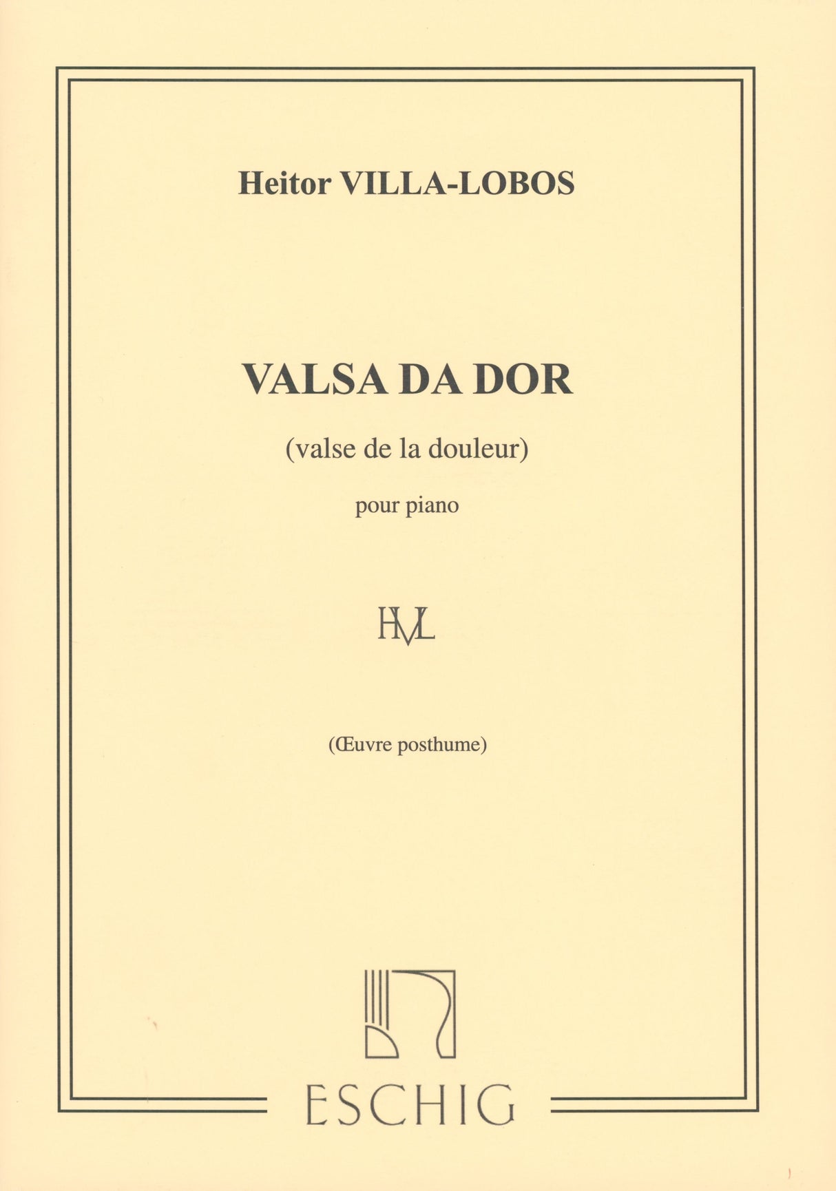 Villa-Lobos: Valsa da dor