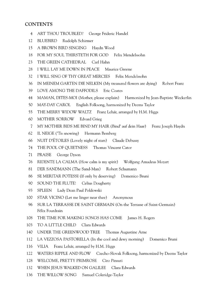 First Book of Soprano Solos – Part III