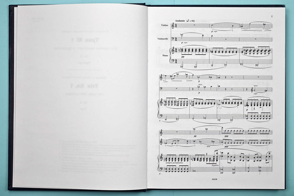 Shostakovich: Trio No. 1, Op. 8 and Trio No. 2, Op. 67