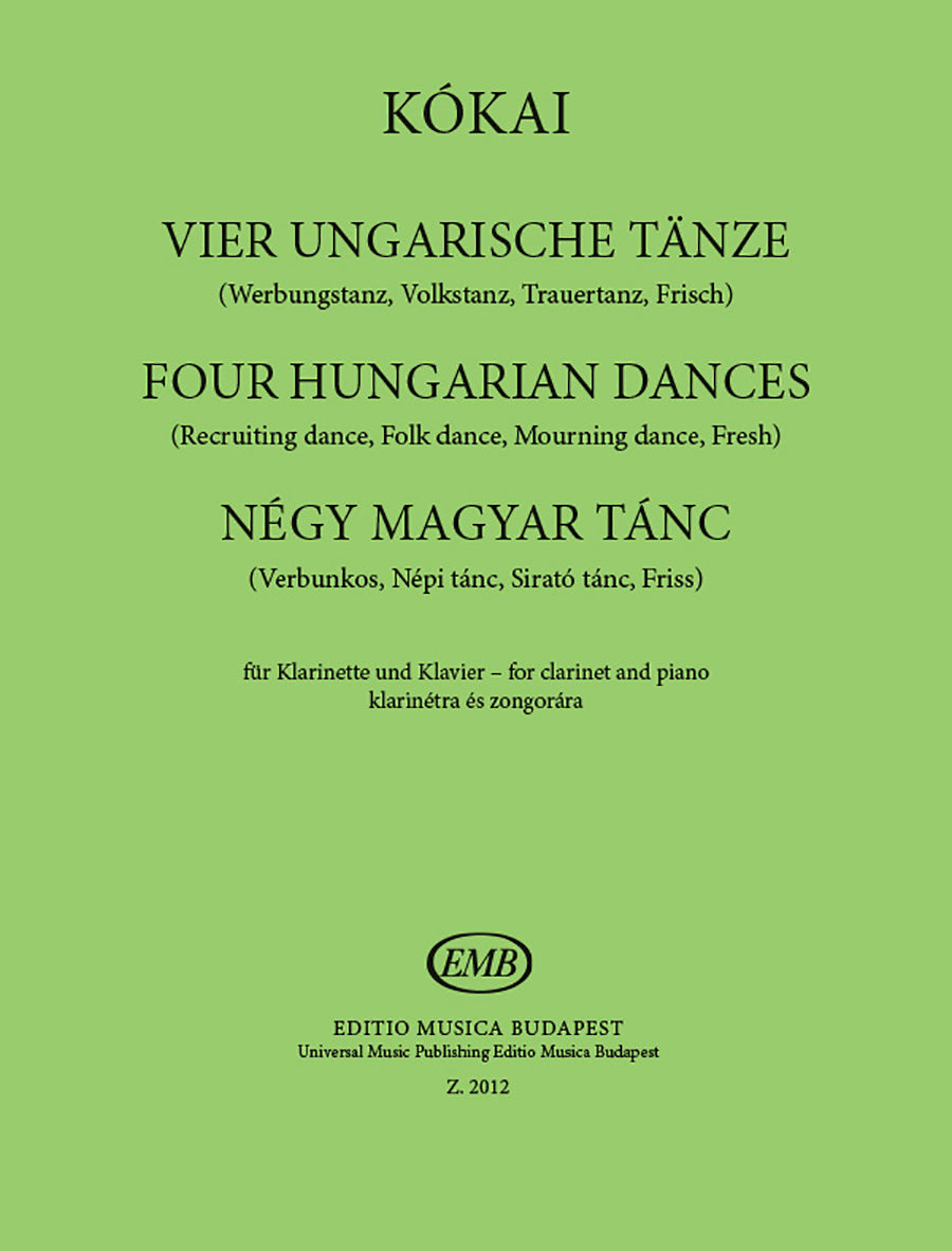 Kókai: 4 Hungarian Dances