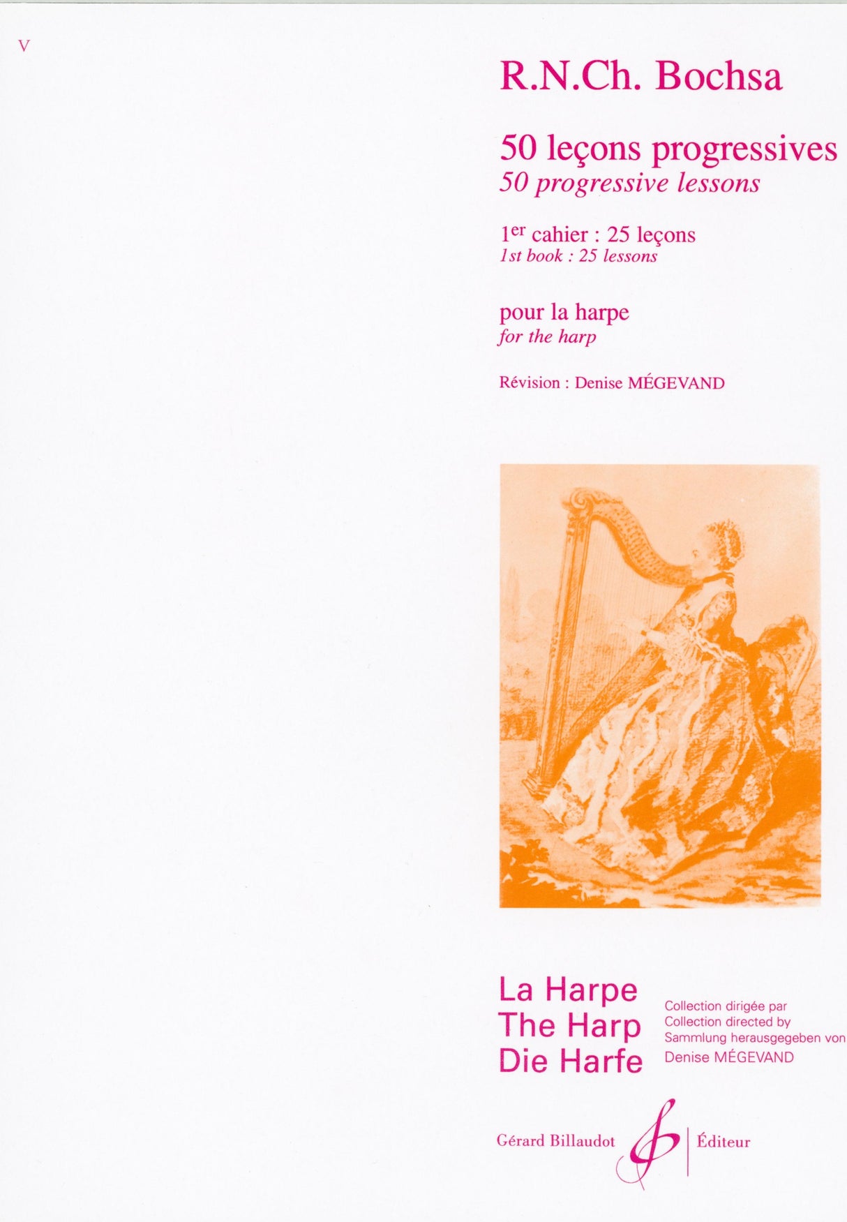 Bochsa: 50 Progressive Lessons - Volume 1 (Nos. 1-25)