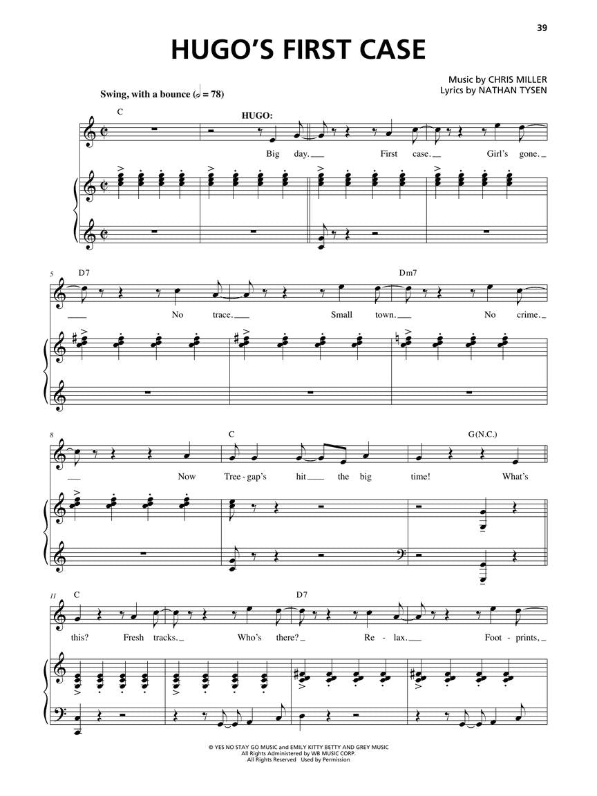 Tuck Everlasting – Vocal Selections