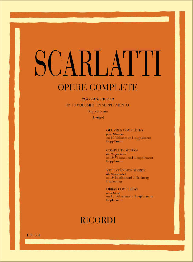 Scarlatti: Keyboard Sonatas - Volume 11 (L. S1-45)