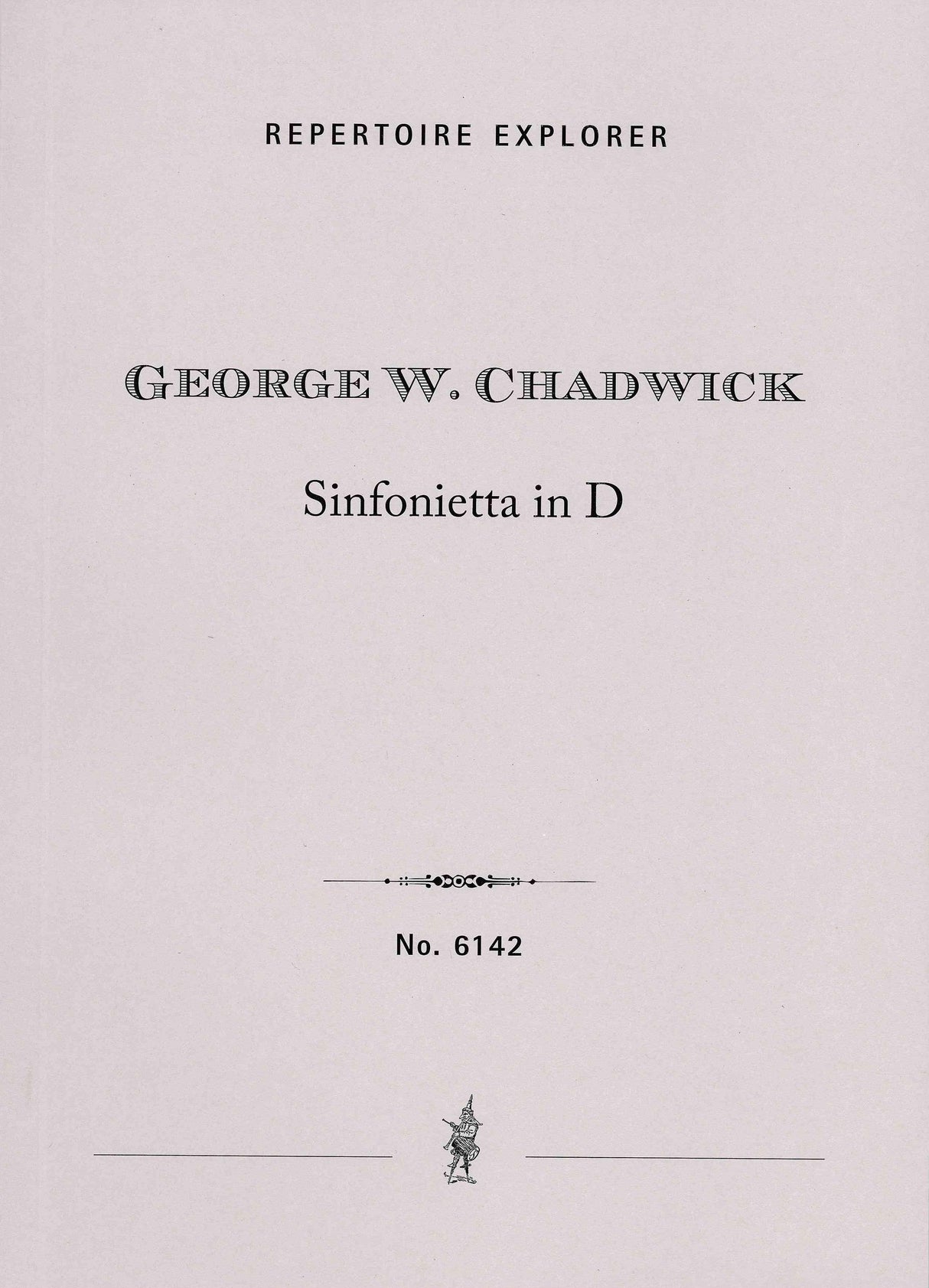 Chadwick: Sinfonietta in D Major
