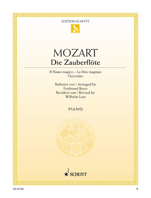 Mozart: Overture to The Magic Flute (arr. for piano)