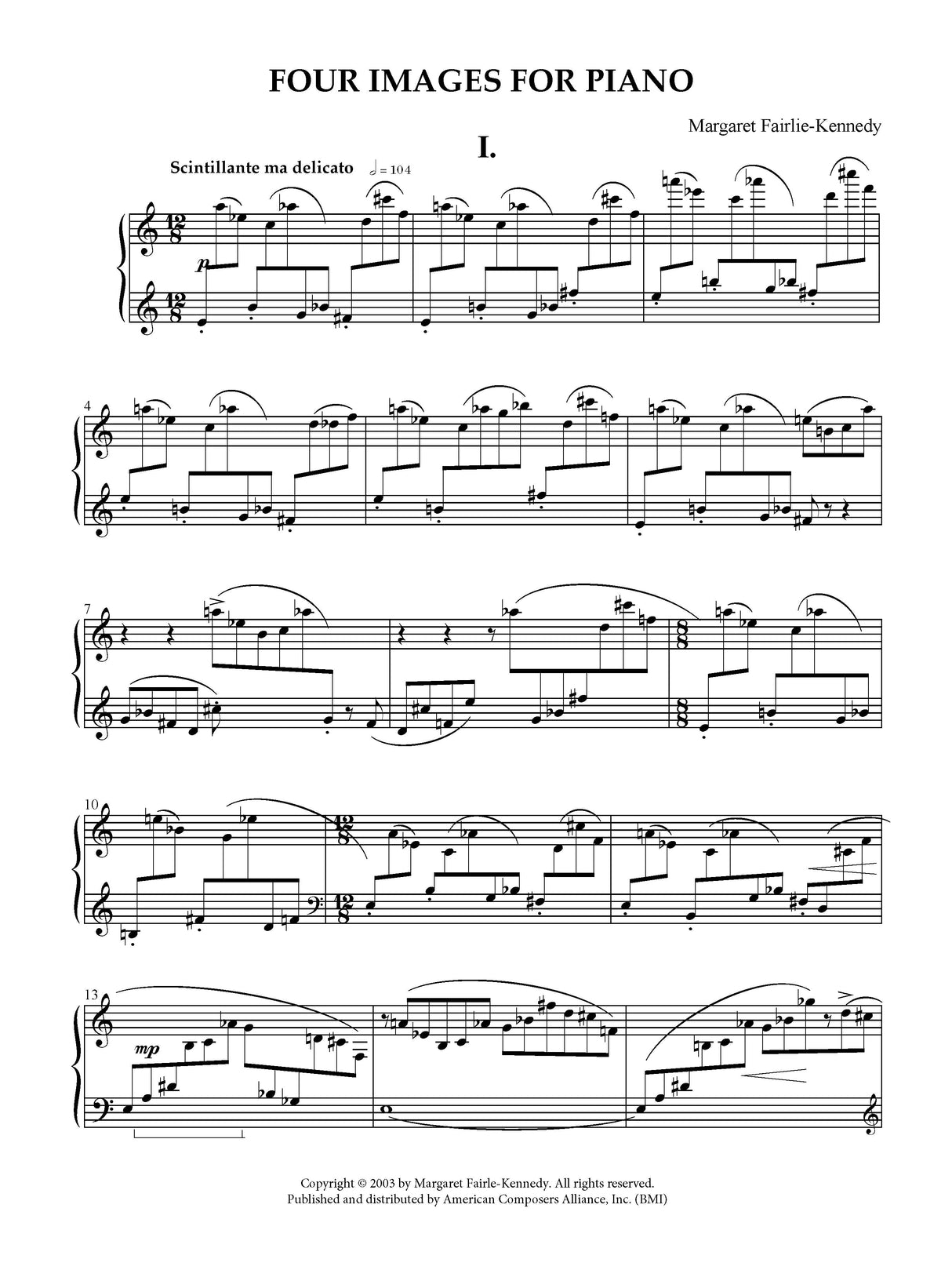 Fairlie-Kennedy: Four Images