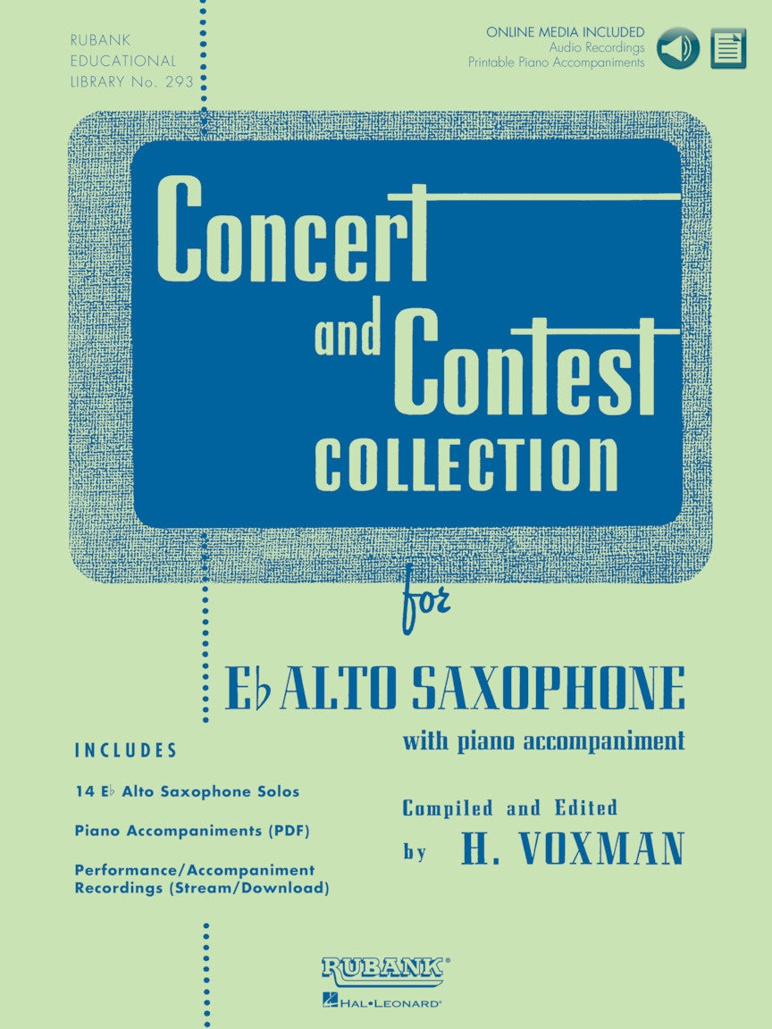 Concert and Contest Collection - Alto Saxophone