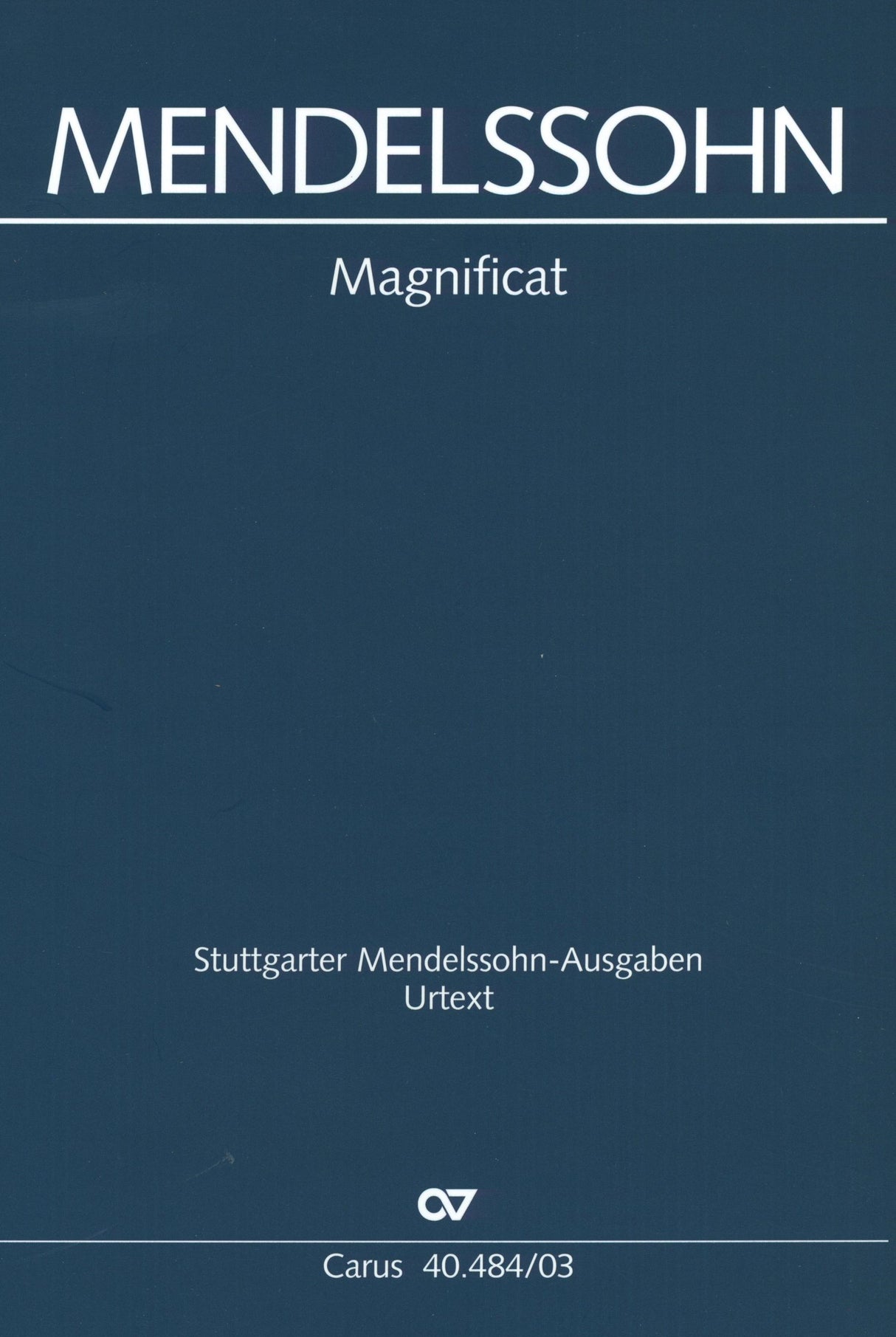 Mendelssohn: Magnificat, MWV A 2