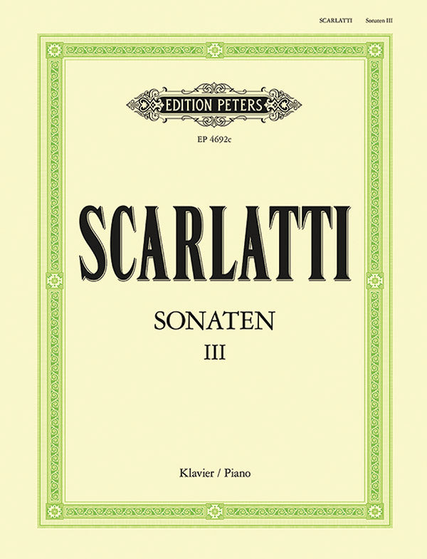 Scarlatti: Sonatas - Volume 3